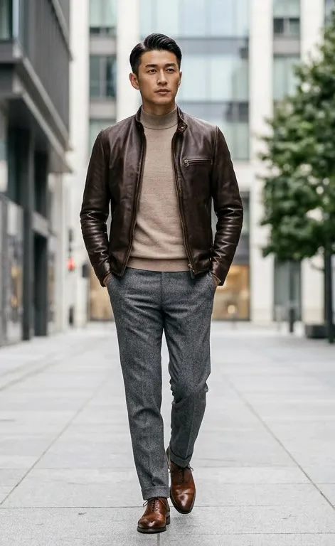 ブラウンライダース 大人キレイめコーデ