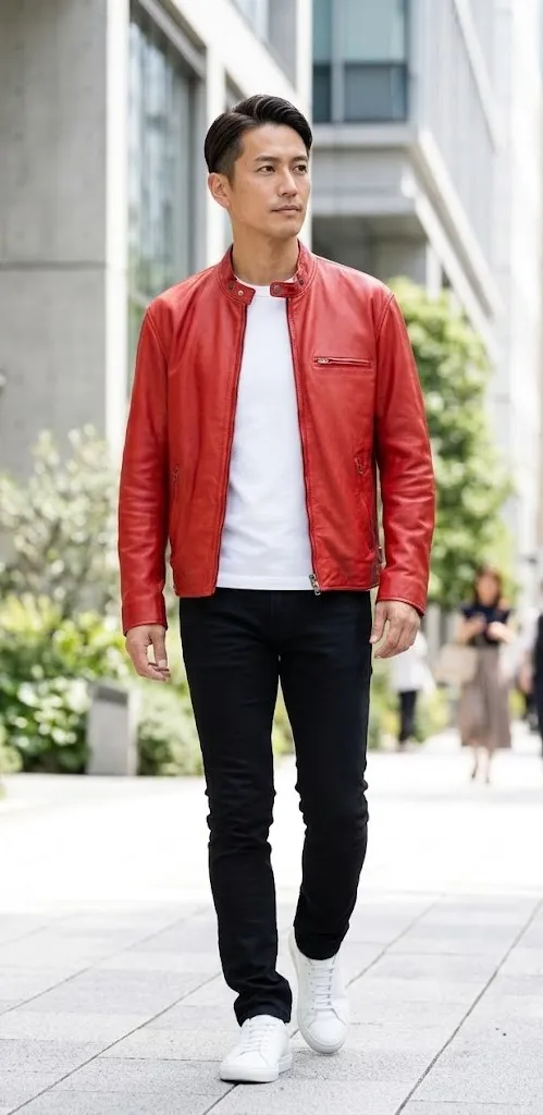 レッドライダース クリーンカジュアルコーデ