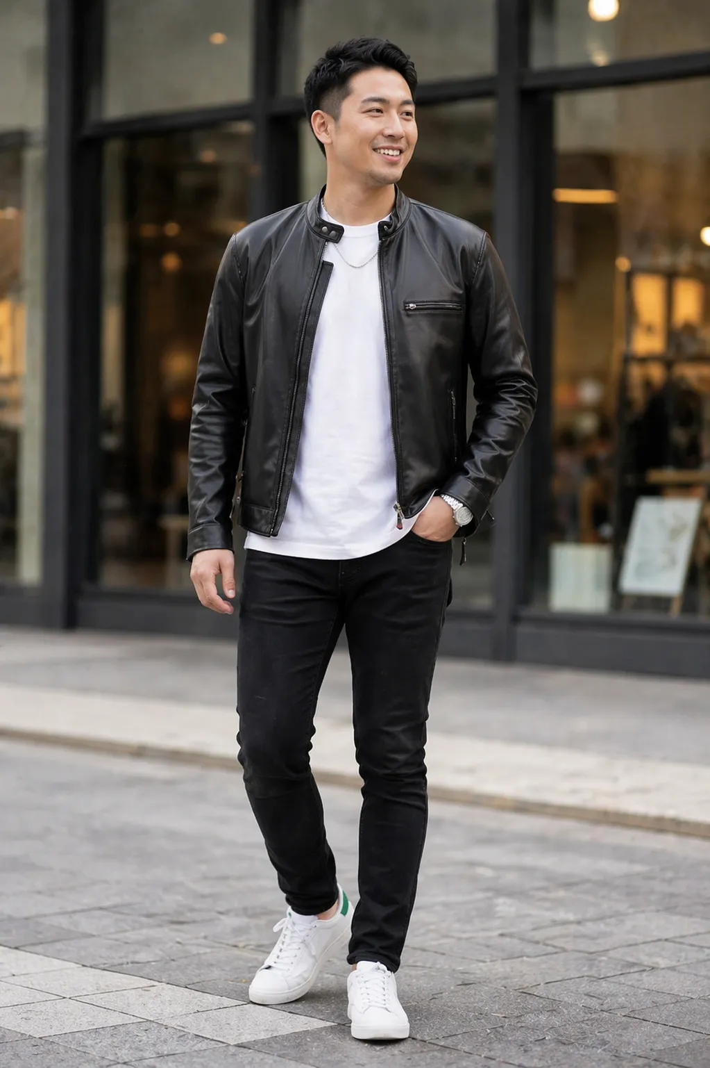 ブラック オールブラックコーデ