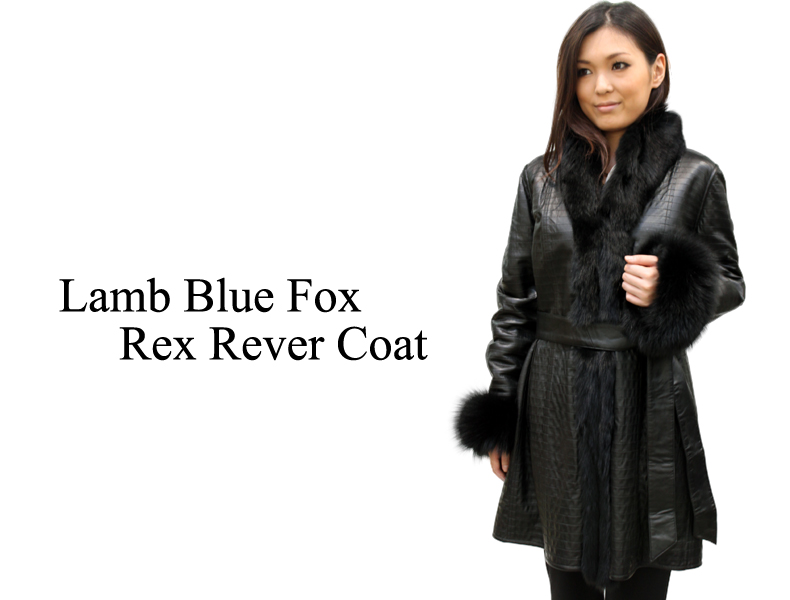 ラムブルーFOXレッキスリバーシブルコート 5115