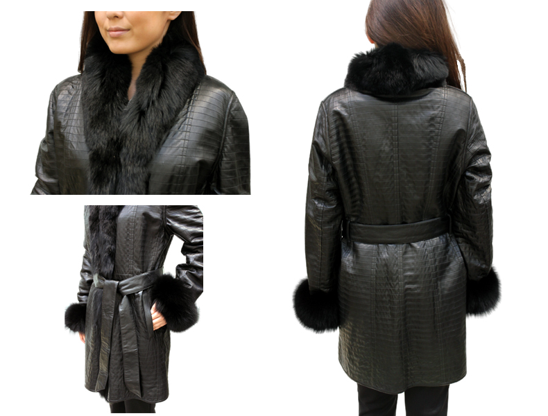 ラムブルーFOXレッキスリバーシブルコート 5115