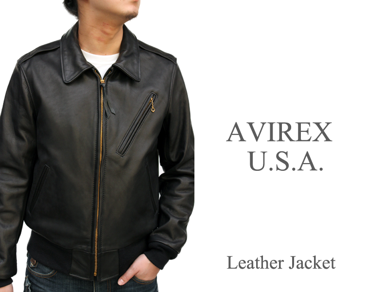 AVIREX アビレックス レザージャケット6101026 レザージャケット専門店 皮の但馬屋