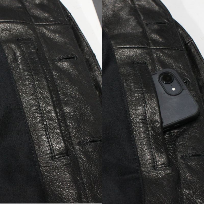 TAJIMA LEATHER 山羊革 Gジャンタイプ レザージャケット メンズ ブラック 本革 ゴートレザー TL-RD-GT-GJ-101