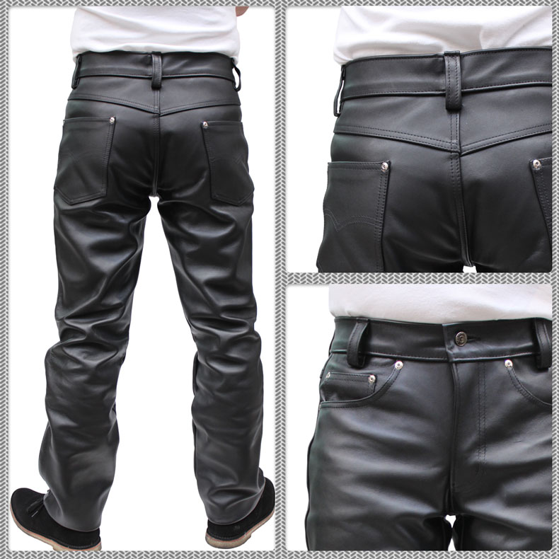 正規代理店】Schott ショット 600US LEATHER PANTS NEW FIT レザー